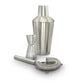 Pulltex Set barman cocktail inox Basic a 3 pezzi cm 23x17x11