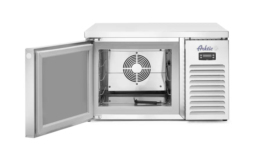 Abbatitore rapido Arktic per 3xGN2/3 a -40°C digitale in acciai
