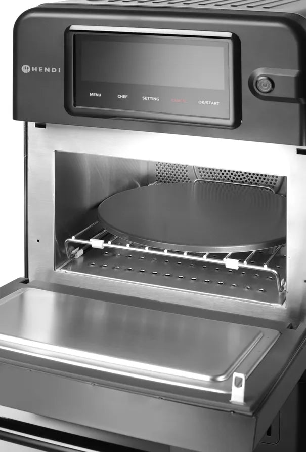 Forno ad Alta Velocità CombiTurbo Hendi 18L – Cottura Rapida Professionale 3000W