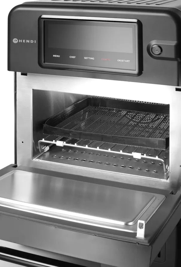 Forno ad Alta Velocità CombiTurbo Hendi 18L – Cottura Rapida Professionale 3000W