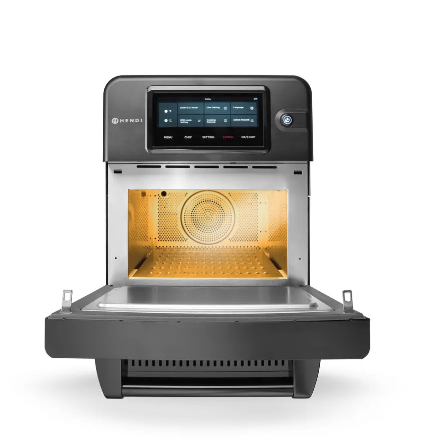 Forno ad Alta Velocità CombiTurbo Hendi 18L – Cottura Rapida Professionale 3000W