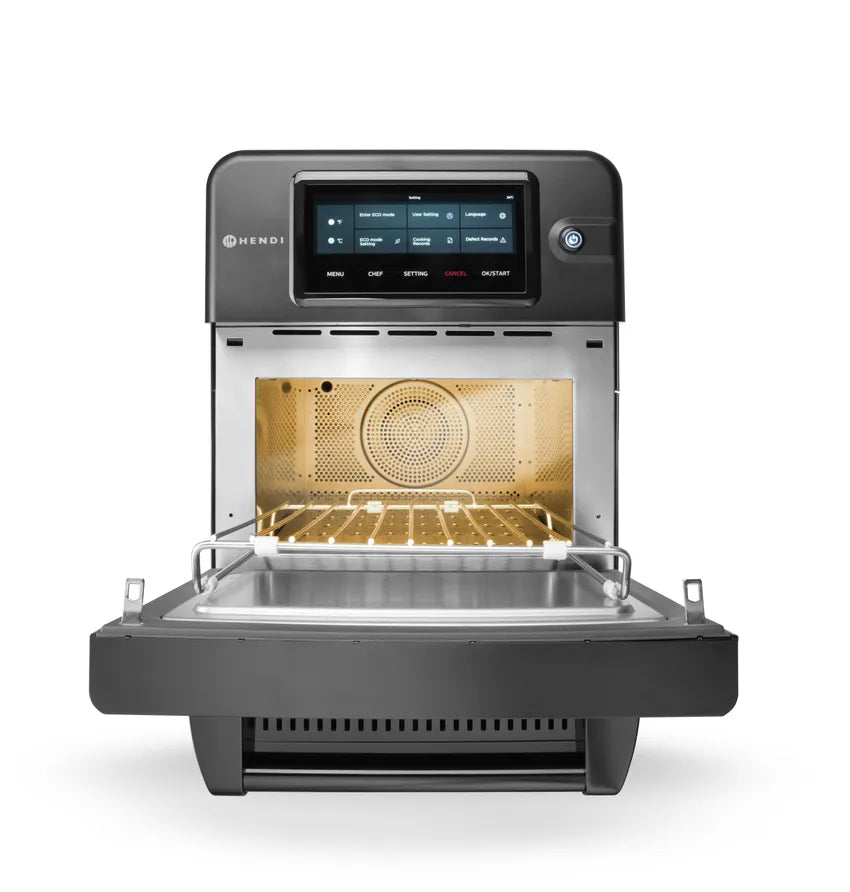 Forno ad Alta Velocità CombiTurbo Hendi 18L – Cottura Rapida Professionale 3000W