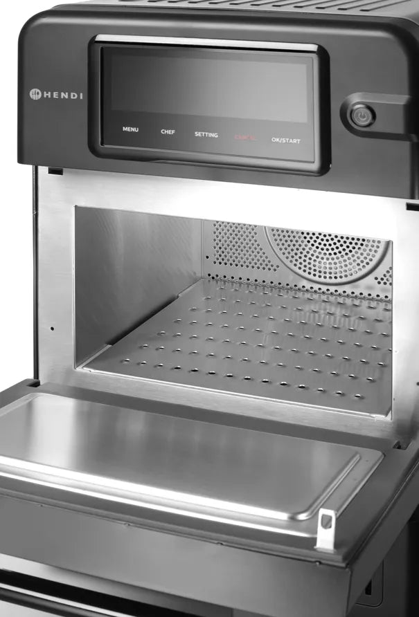 Forno ad Alta Velocità CombiTurbo Hendi 18L – Cottura Rapida Professionale 3000W