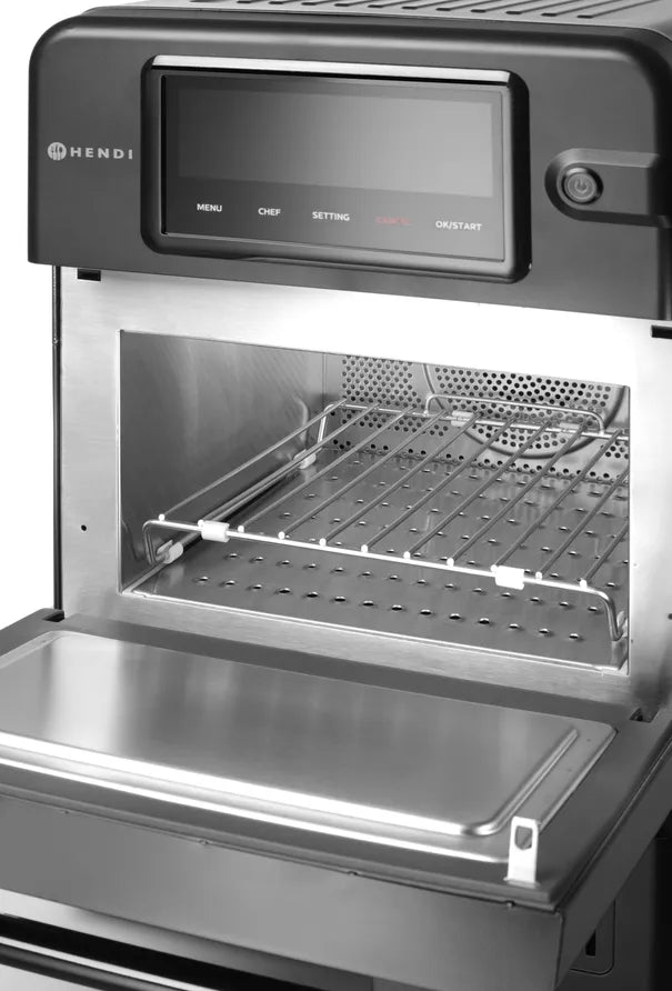 Forno ad Alta Velocità CombiTurbo Hendi 18L – Cottura Rapida Professionale 3000W