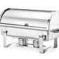 Scaldavivande con Coperchio Arrotolabile Gastronorm 1/1 HENDI Kitchen Line 9L