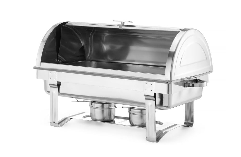 Scaldavivande con Coperchio Arrotolabile Gastronorm 1/1 HENDI Kitchen Line 9L