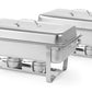 Scaldavivande Chafing dish Gastronorm 1/1 HENDI Kitchen Line 9L – Set 2 pezzi