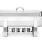 Scaldavivande Chafing dish Gastronorm 1/1 HENDI Kitchen Line 9L – Set 2 pezzi