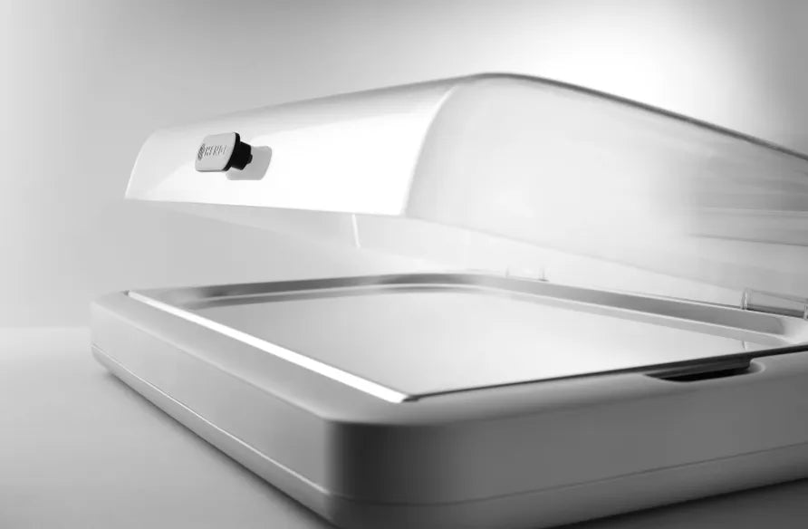 Hendi Display di raffreddamento UNIQ GN 1/1 Bianco – Designed by Robert Bronwasser – 593x389x147mm – 871911