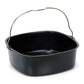 Patisse Stampo per torta quadrato con maniglia, adatto per friggitrice ad aria cm 21x21