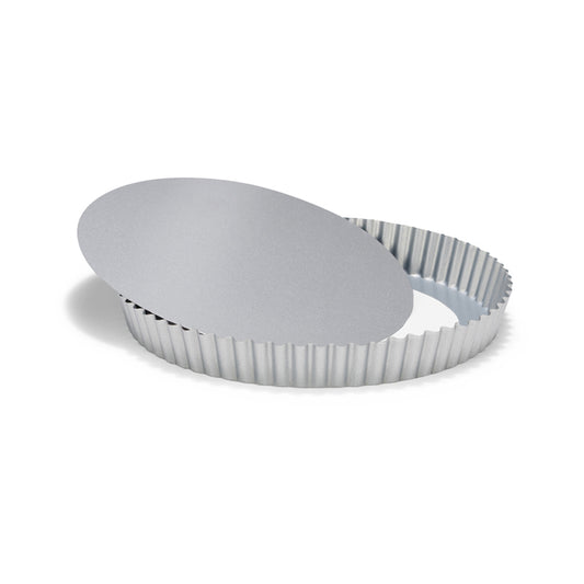 Patisse Teglia per quiche, torte con fondo removibile Silver Top con fondo removibile cm Ø24
