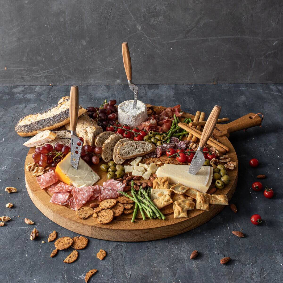 Boska Set 3 coltelli da formaggio Oslo+