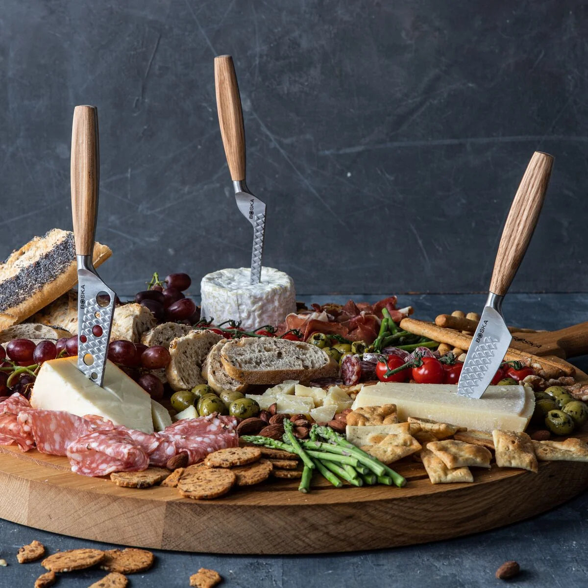 Boska Set 3 coltelli da formaggio Oslo+