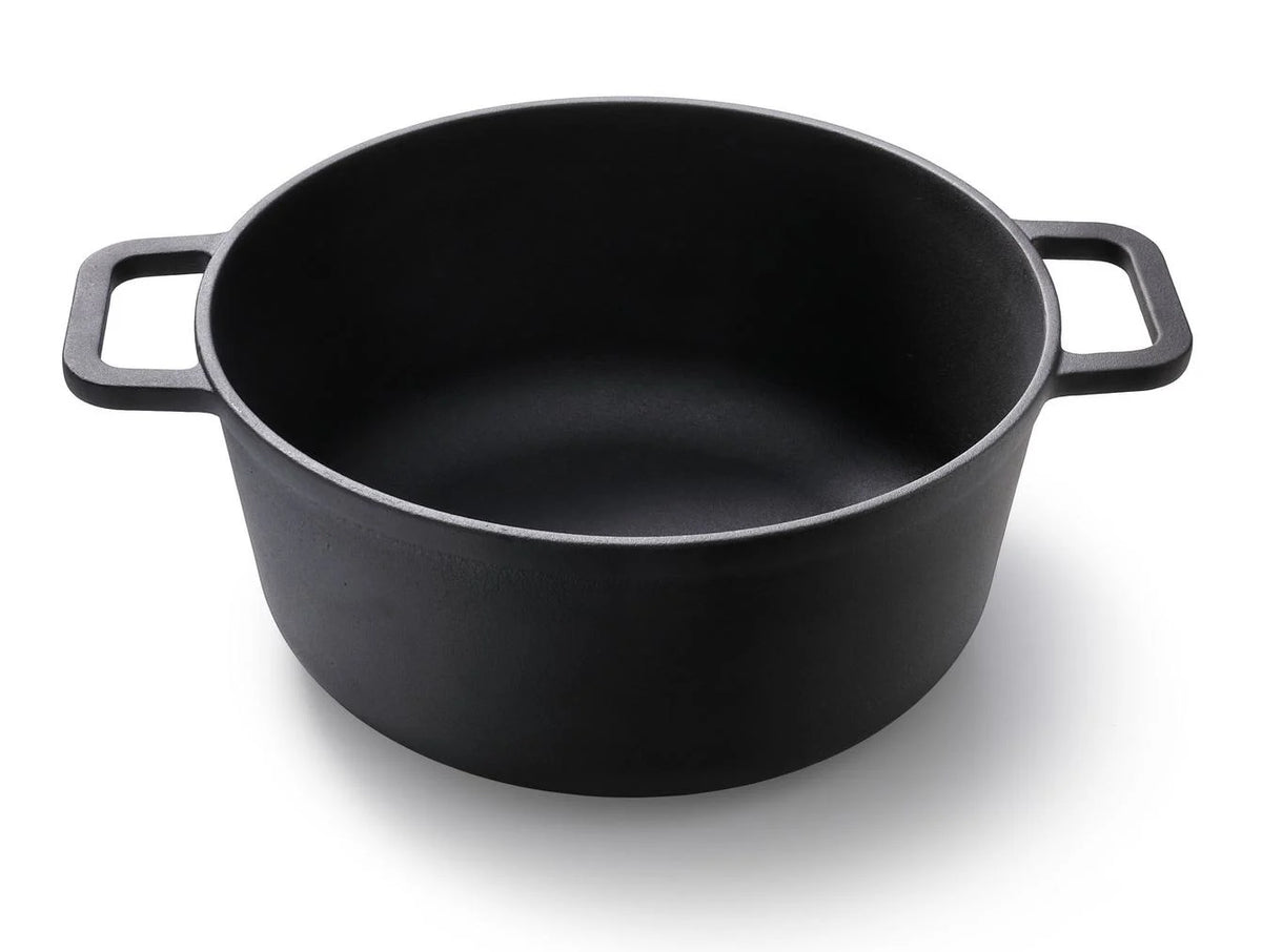 Skottsberg Casseruola in Ghisa ø 28 cm 5,5L | Senza PFOA e PTFE | Con Coperchio