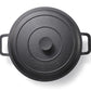 Skottsberg Casseruola in Ghisa ø 28 cm 5,5L | Senza PFOA e PTFE | Con Coperchio