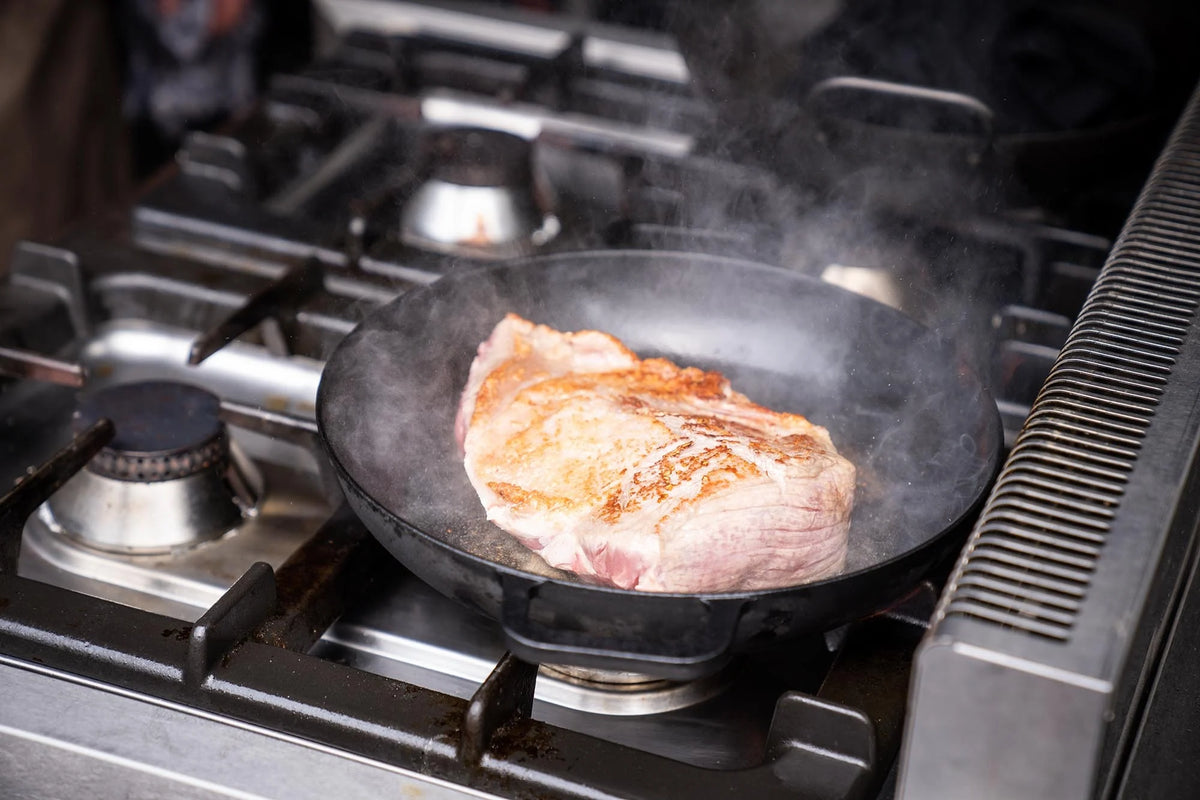 Skottsberg Casseruola in Ghisa ø 31,5 cm 3L | Senza PFOA e PTFE | Con Coperchio