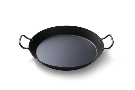 Skottsberg Padella per Paella in Acciaio al Carbonio ø 38 cm | La Tecnologia che Trasforma la Cucina | Senza PFOA e PTFE