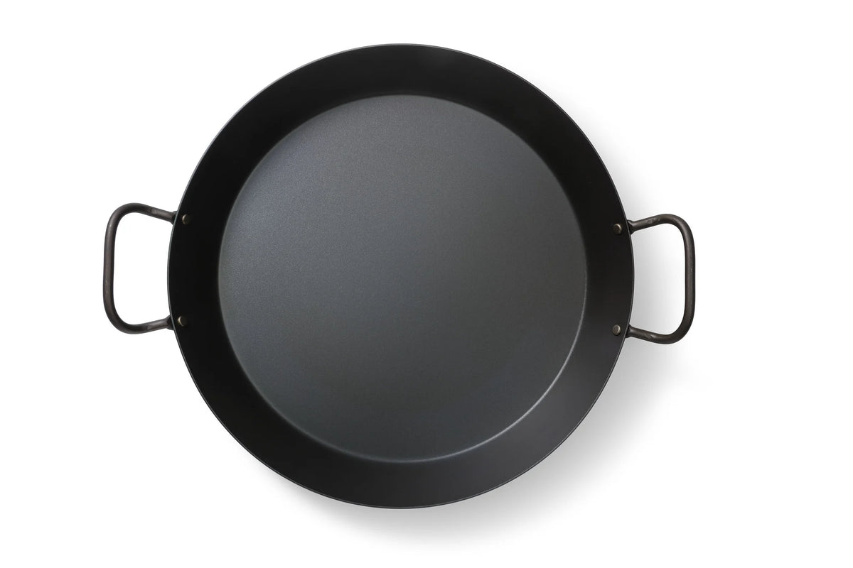 Skottsberg Padella per Paella in Acciaio al Carbonio ø 38 cm | La Tecnologia che Trasforma la Cucina | Senza PFOA e PTFE