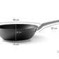 Skottsberg Wok cm 28 in Acciaio al Carbonio | La Tecnologia che Trasforma la Cucina | Senza PFOA e PTFE