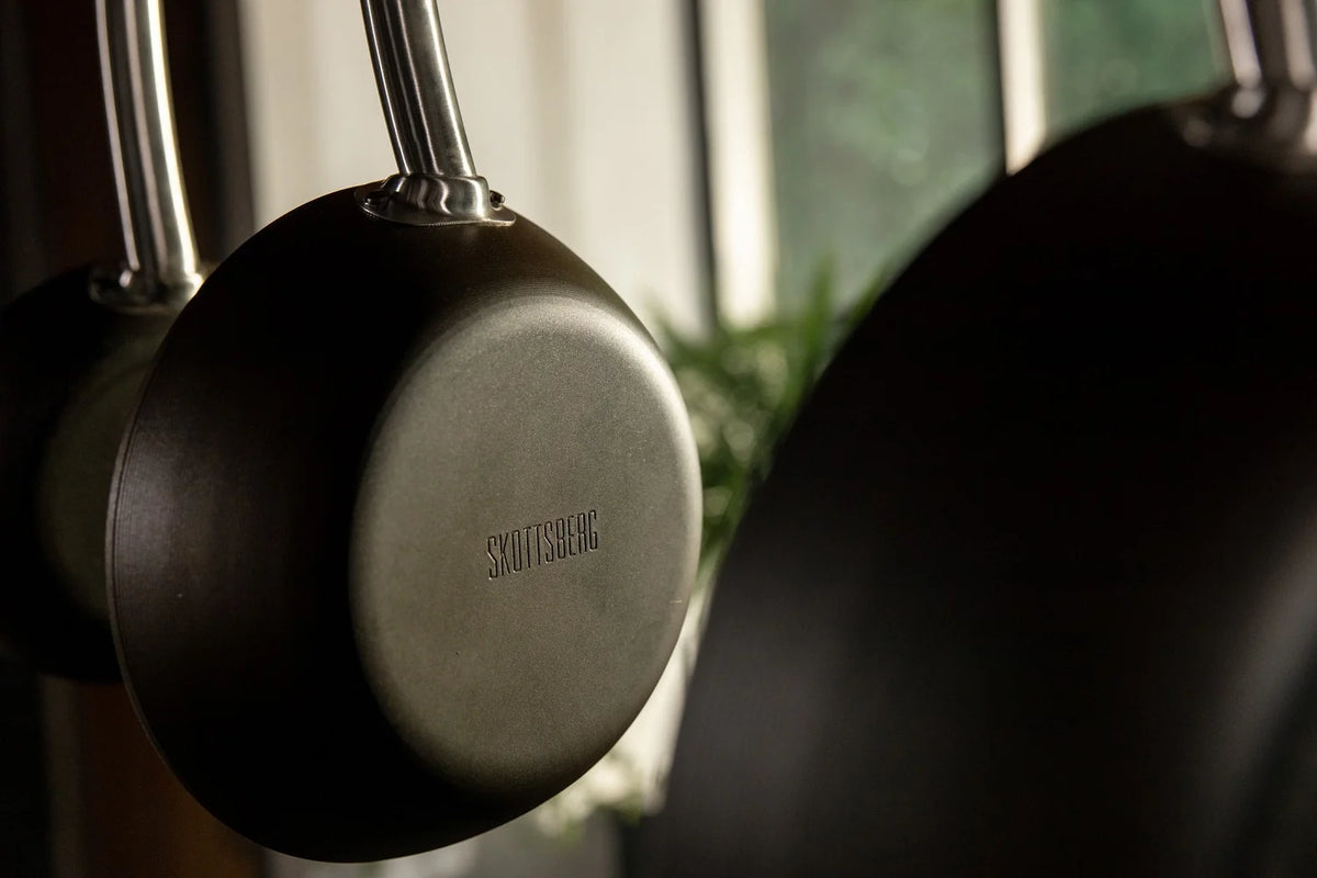 Skottsberg Wok in Acciaio al Carbonio ø 24 cm | La Tecnologia che Trasforma la Cucina | Senza PFOA e PTFE