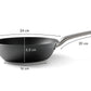 Skottsberg Wok in Acciaio al Carbonio ø 24 cm | La Tecnologia che Trasforma la Cucina | Senza PFOA e PTFE