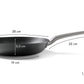 Skottsberg Padella in Acciaio al Carbonio ø 28 cm | La Tecnologia che Trasforma la Cucina | Senza PFOA e PTFE