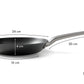 Skottsberg Padella in Acciaio al Carbonio ø 24 cm | La Tecnologia che Trasforma la Cucina | Senza PFOA e PTFE