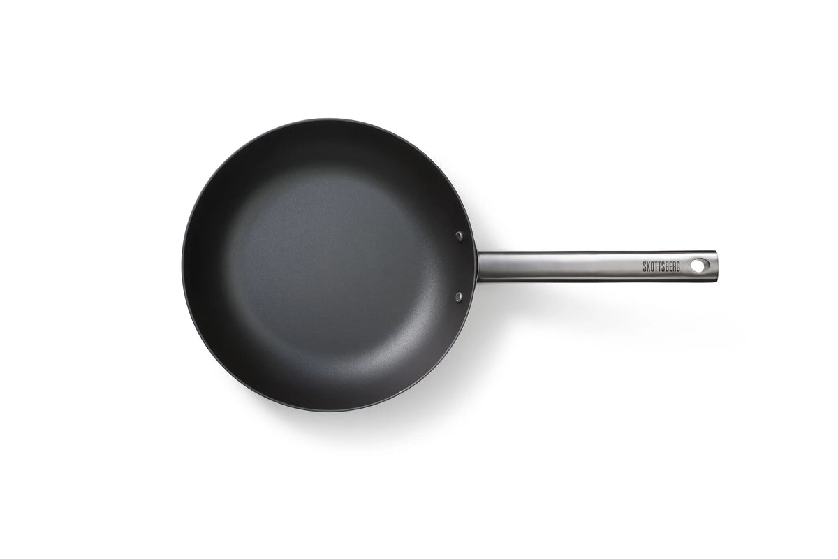 Skottsberg Padella in Acciaio al Carbonio ø 20 cm | La Tecnologia che Trasforma la Cucina | Senza PFOA e PTFE