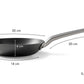 Skottsberg Padella in Acciaio al Carbonio ø 20 cm | La Tecnologia che Trasforma la Cucina | Senza PFOA e PTFE