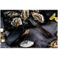 Laguiole Style de Vie Luxury Line, set per ostriche in Wengé con supporto in silicone