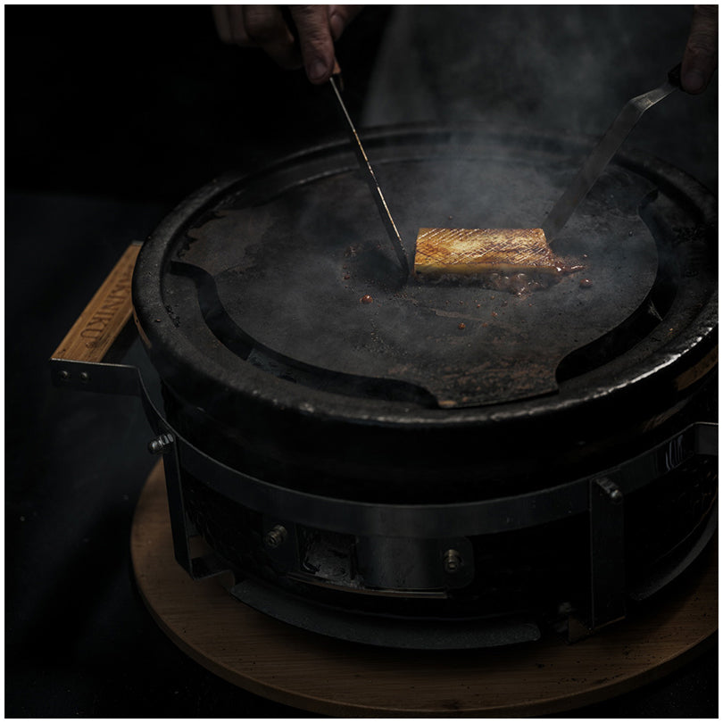 Yakiniku Piastra Teppanyaki tonda per Shichirin cm Ø29x0,5