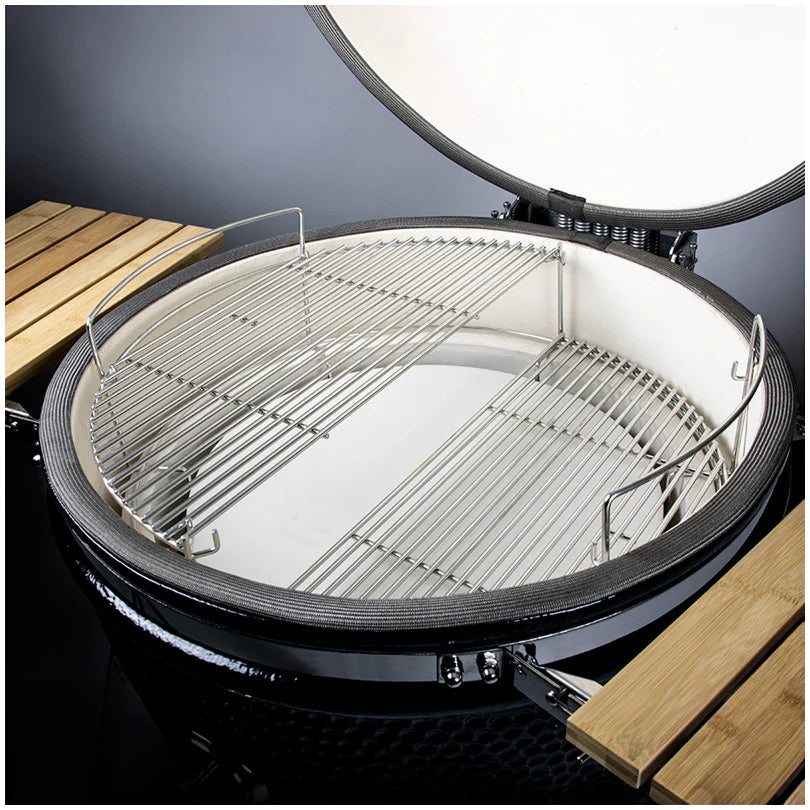 Kamado xxlarge completo"Yakiniku" per 12-15 persone cm ø 61 cm 143 x 133