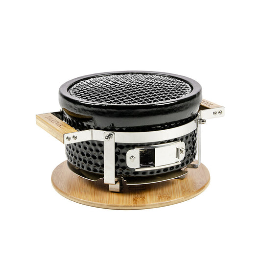 Yakiniku Shichirin barbecue griglia x tavolo Mini tonda 2 persone cm Ø23