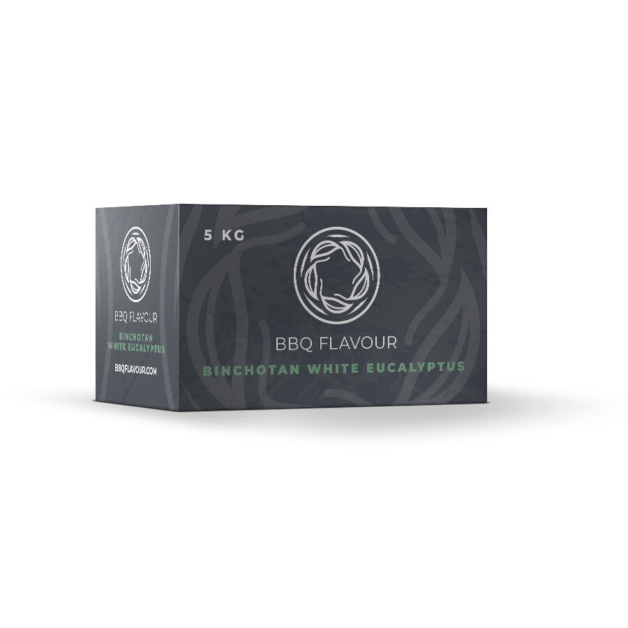 Carbone Binchotan White Eucalyptus – Confezione da 1 kg per Shichirin e Barbecue