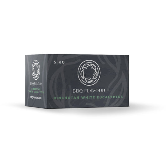 Carbone Binchotan White Eucalyptus – Confezione da 1 kg per Shichirin e Barbecue