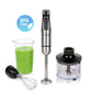 Kuvings MIXPRO1000 Frullatore a Immersione 1000W | Minipimer con Tritatutto, Frusta e Tazza