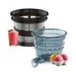 Kuvings Slow Juicer AUTO10S, silver, estrattore a freddo 50 giri al minuto + Ice Cream – Filtro per Gelati e Sorbetti