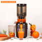 Kuvings AUTO6 Estrattore 200W Silver, Slow Juicer Automatico con Filtro da Gelato black