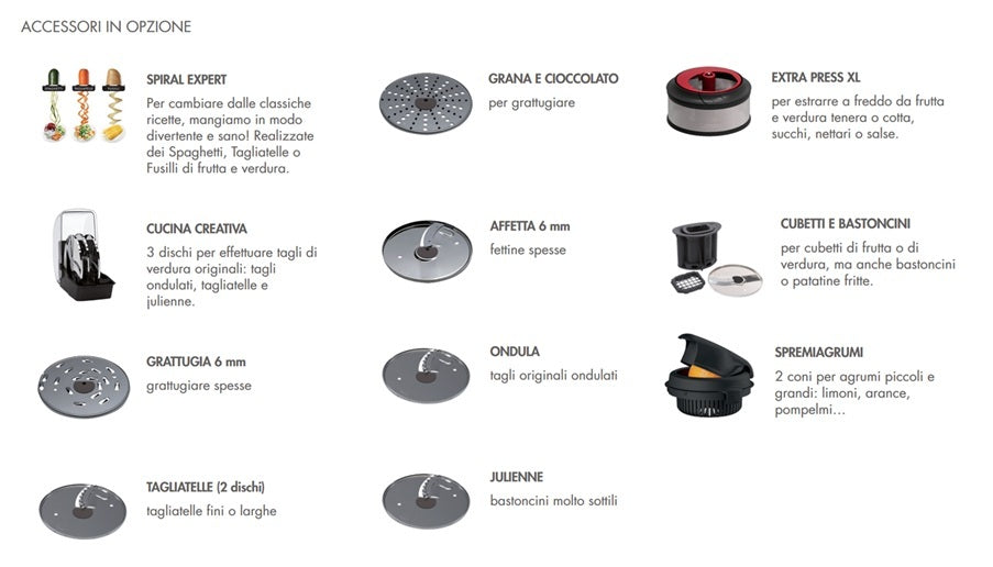 Magimix Robot Multifunzione per cucina 4200XL Cromo
