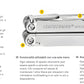 Leatherman pinza multifunzione Wave + 18 utensili LTG832524