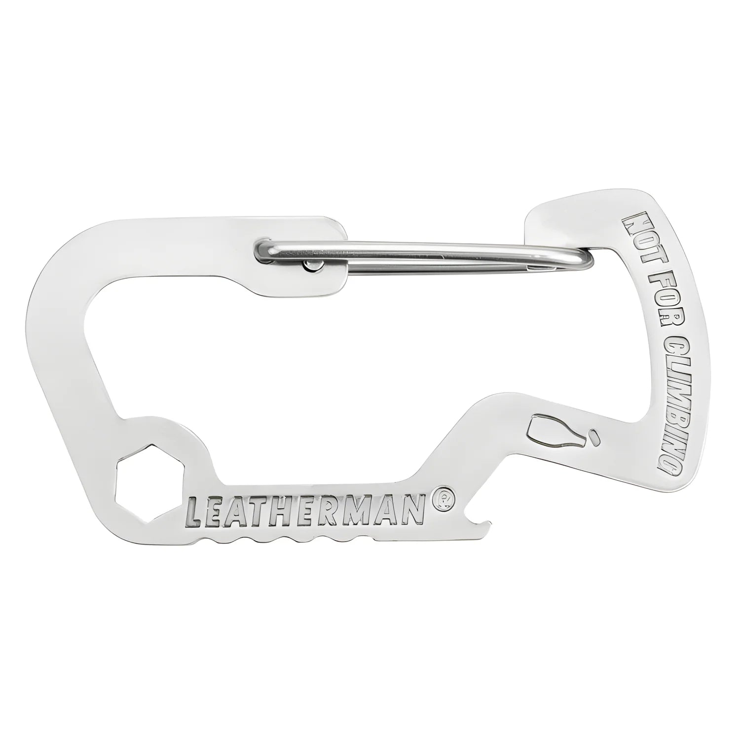 Leatherman moschettone con accessori in acciaio inox LT930378