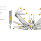 Leatherman pinza multiuso Surge 21 Black utensili con fodero in nylon LTG831333