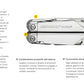 Leatherman pinza multiuso Surge 21 utensili con fodero in nylon LTG830165