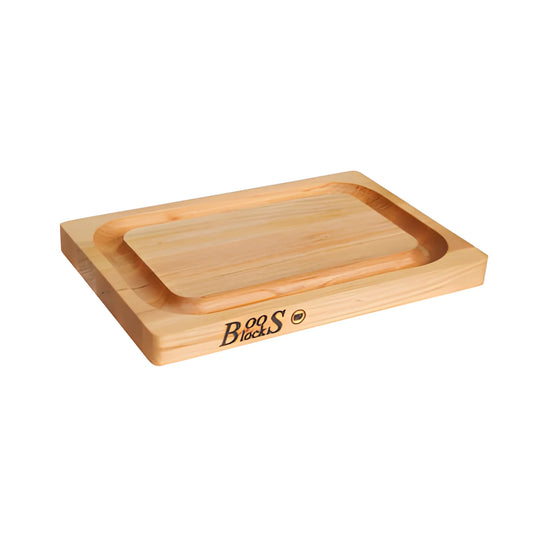 Tagliere acero chef life "Boos Block" 31x20x2,5 cm BBL TCL31