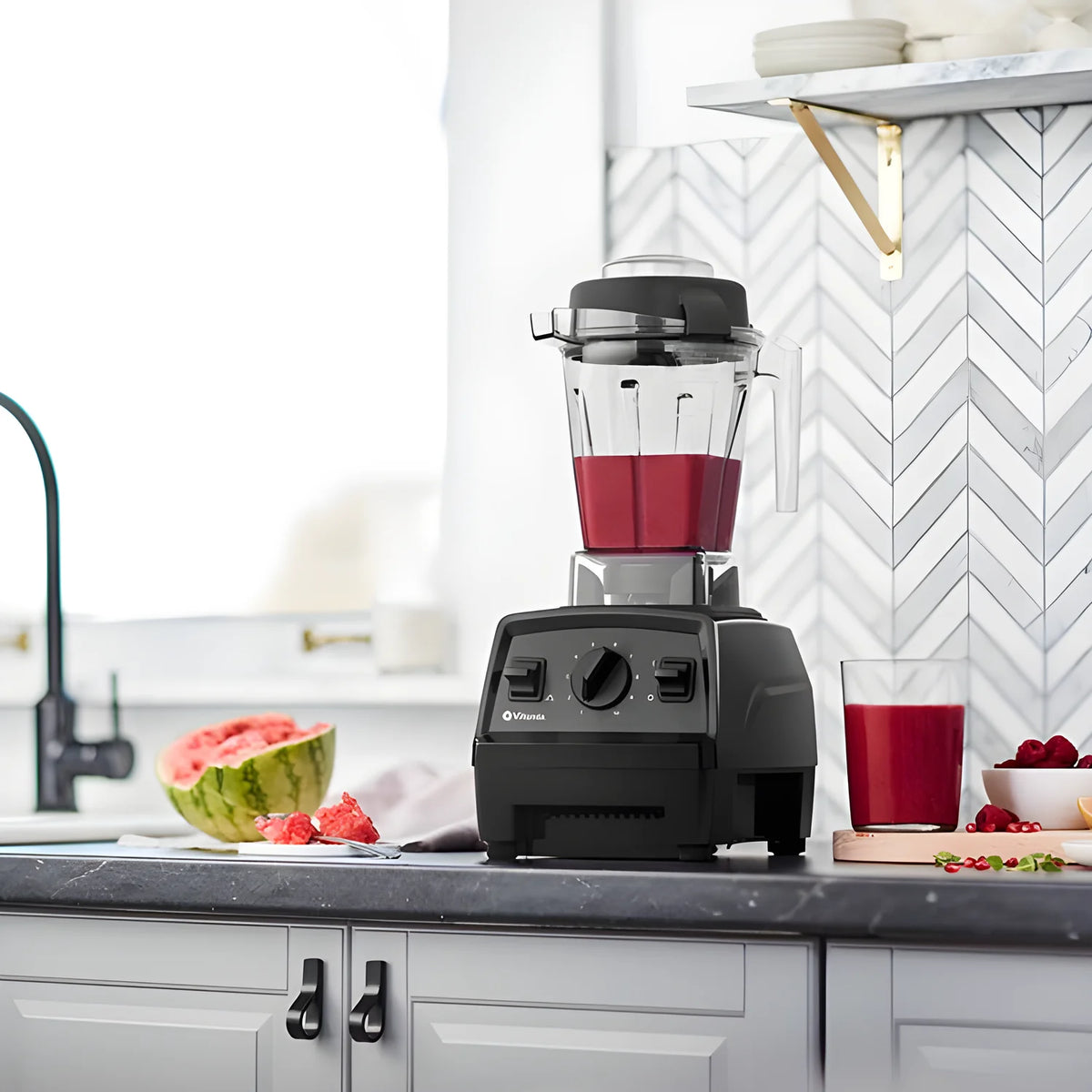 Vitamix Explorian E310 BK Power Blender Boccale da 1,4 Litri Nero