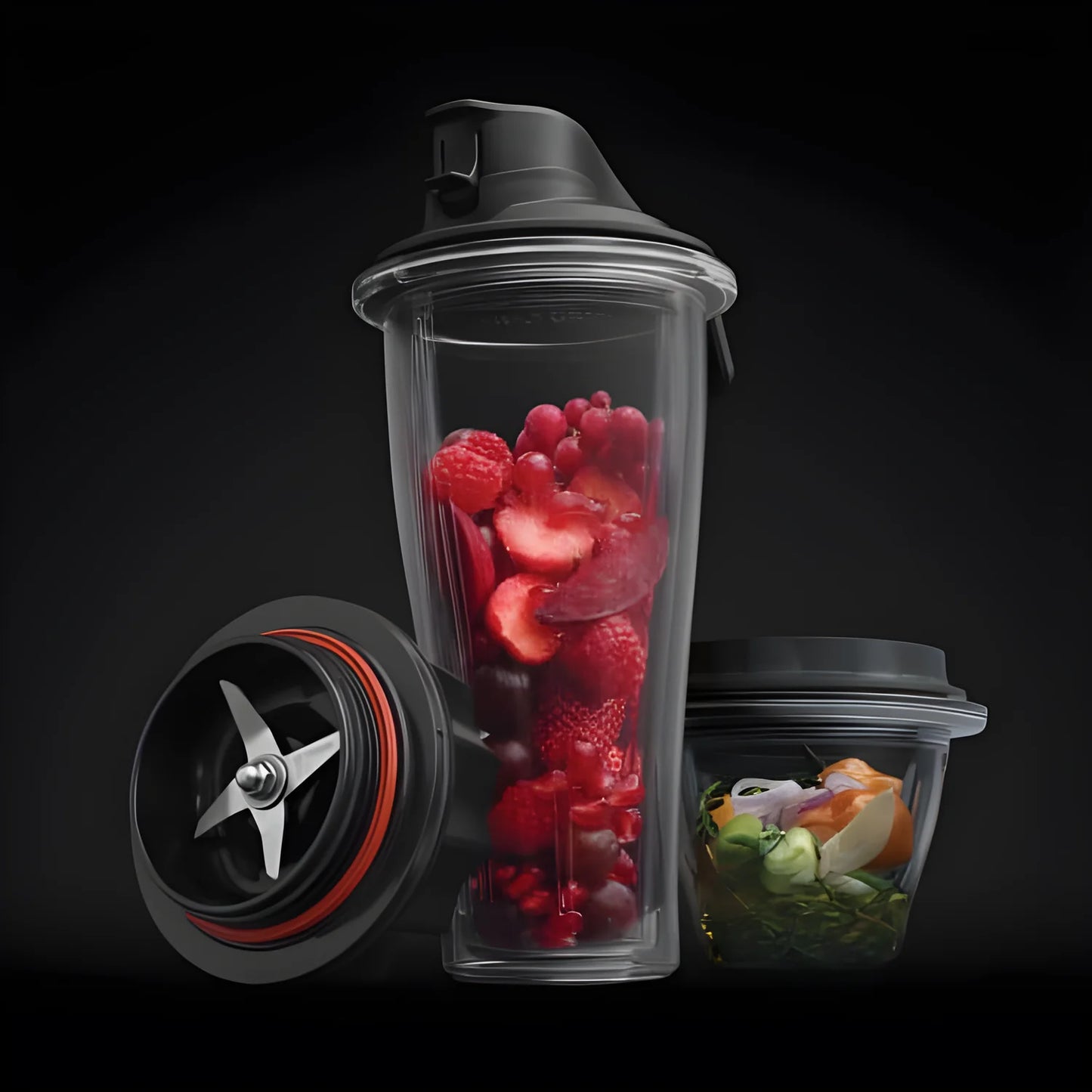 Vitamix Starter Kit Bicchiere e Ciotola Ascent con lame
