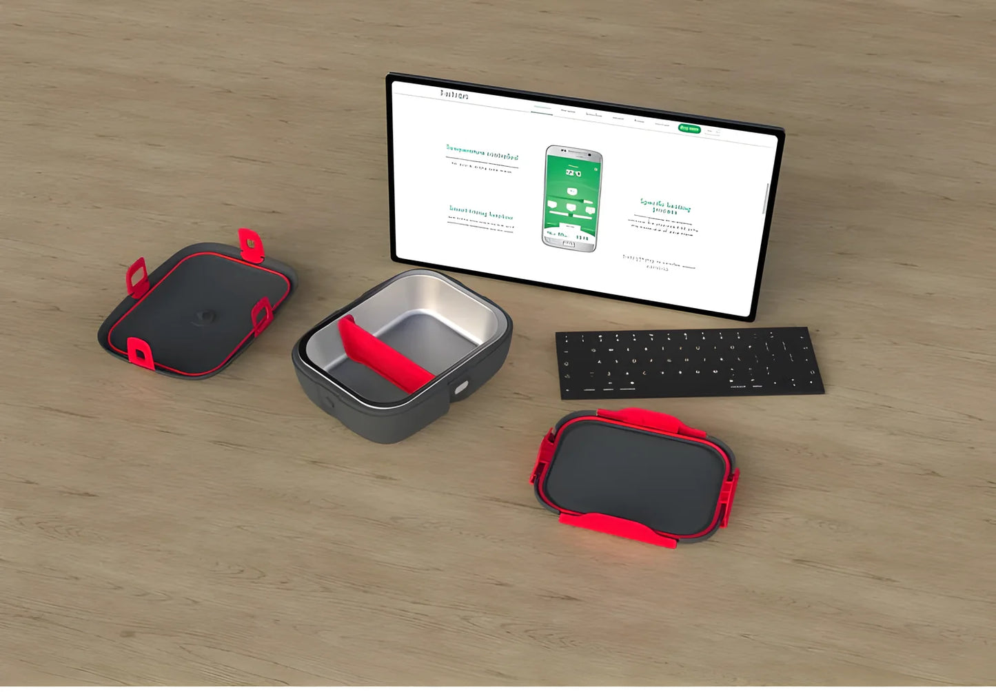 HeatsBox STYLE Scaldavivande e cuoci vivande intelligente + con App