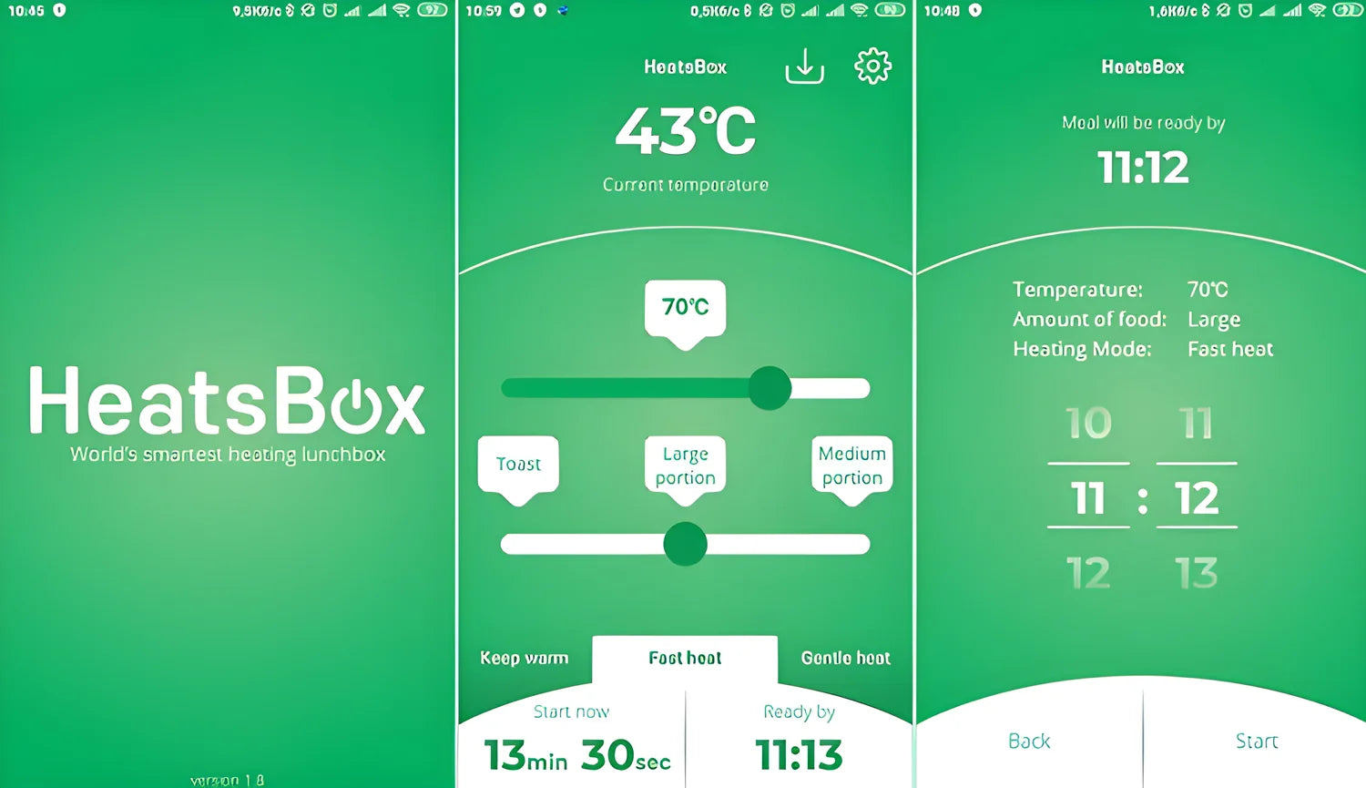 HeatsBox STYLE Scaldavivande e cuoci vivande intelligente + con App