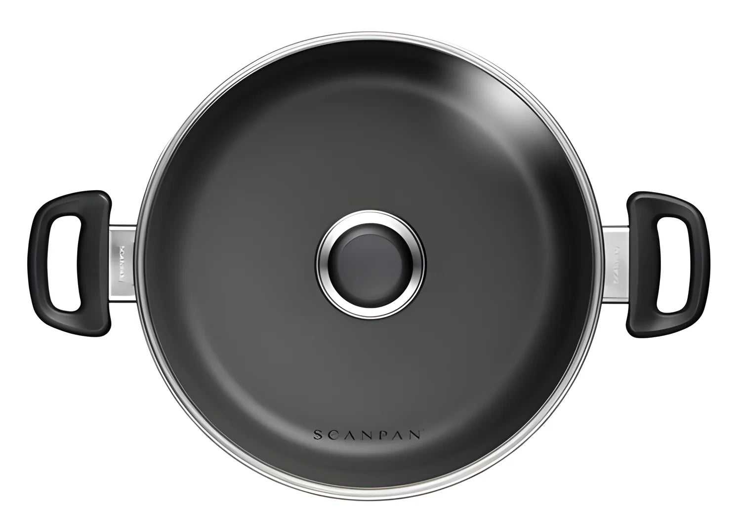 Scanpan casseruola induzione + coperchio in vetro Ø26/18,2x9,7
