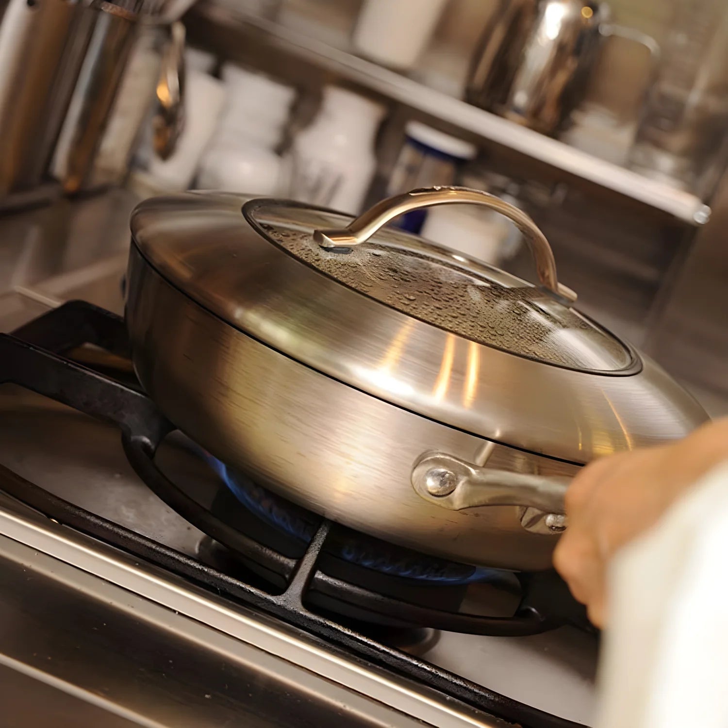 Padella antiaderente Induzione con coperchio Scanpan CTX 26 cm.
